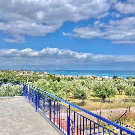 Villa Blue Cocoon - Chrani Messinia Peloponnese- Sea View 800 M From Beach Exteriör bild