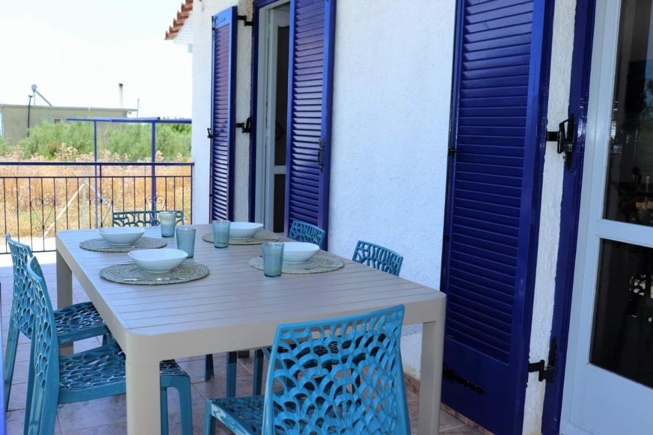 Villa Blue Cocoon - Chrani Messinia Peloponnese- Sea View 800 M From Beach Exteriör bild