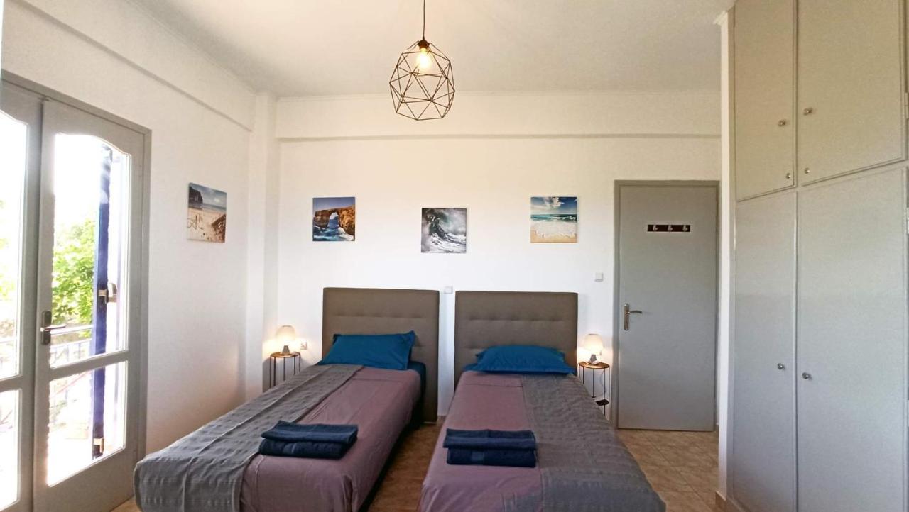 Villa Blue Cocoon - Chrani Messinia Peloponnese- Sea View 800 M From Beach Exteriör bild