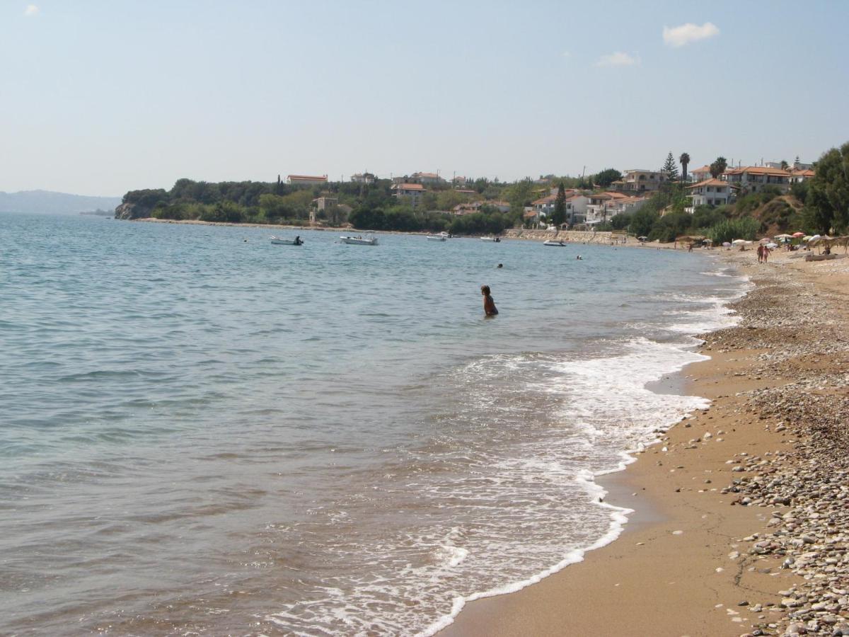 Villa Blue Cocoon - Chrani Messinia Peloponnese- Sea View 800 M From Beach Exteriör bild